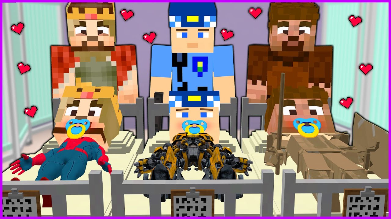 ŞEHİRDEKİ HERKESİN BEBEĞİ OLDU FİLMİ! 👼 - Minecraft