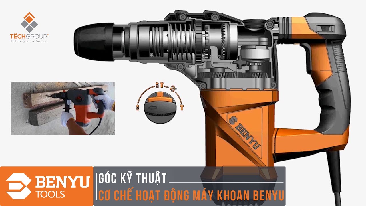 Góc Kỹ Thuật | Máy Khoan 3 Chức Năng Công Suất Lớn
