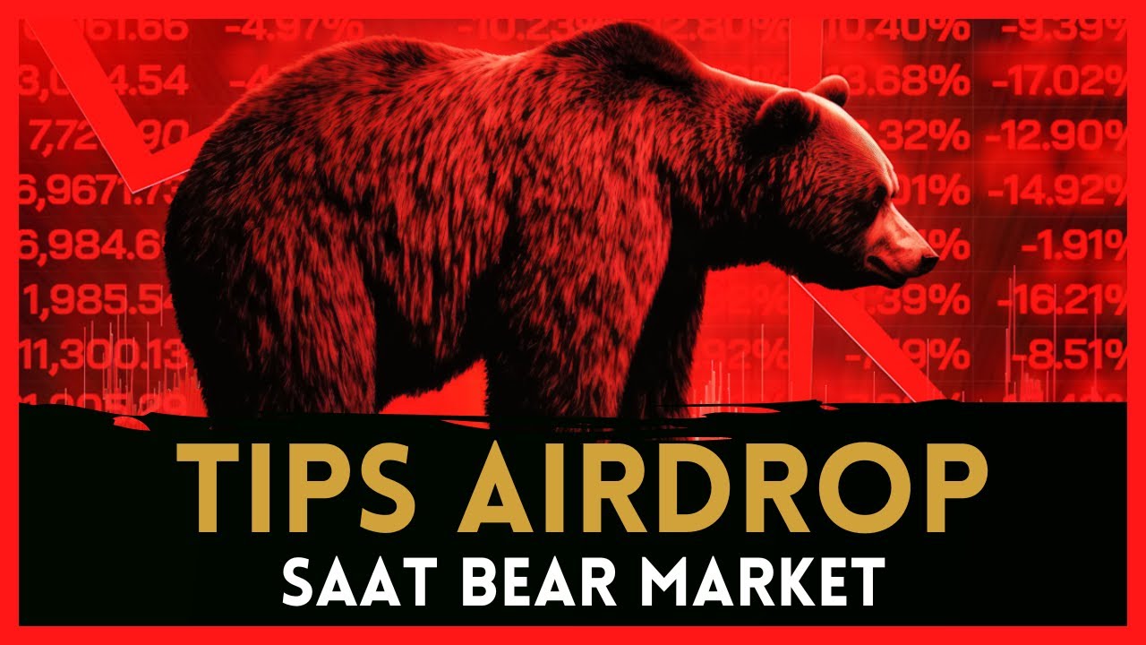 Tips Airdrop Crypto Saat Bear Market utk Pemula !!