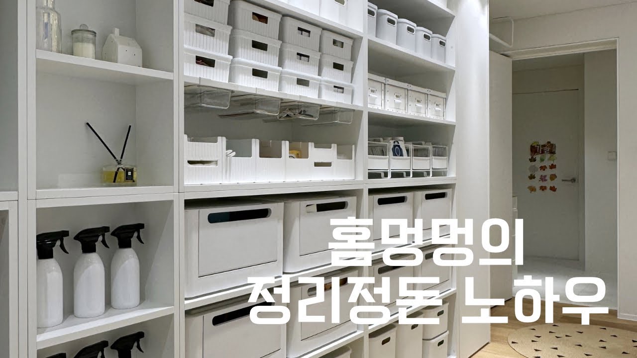 집 정리 잘하는 법 / 오래 유지되는 정리정돈 / 수납함 활용법 / 세탁실꾸미기 / 아파트인테리어