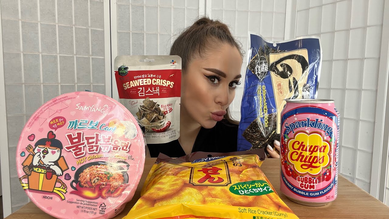 Mukbang/ Корейская еда🍜 Оочень острый 🌶 супчик🔥🥢 ОТВЕЧАЮ НА ВОПРОСЫ♥️