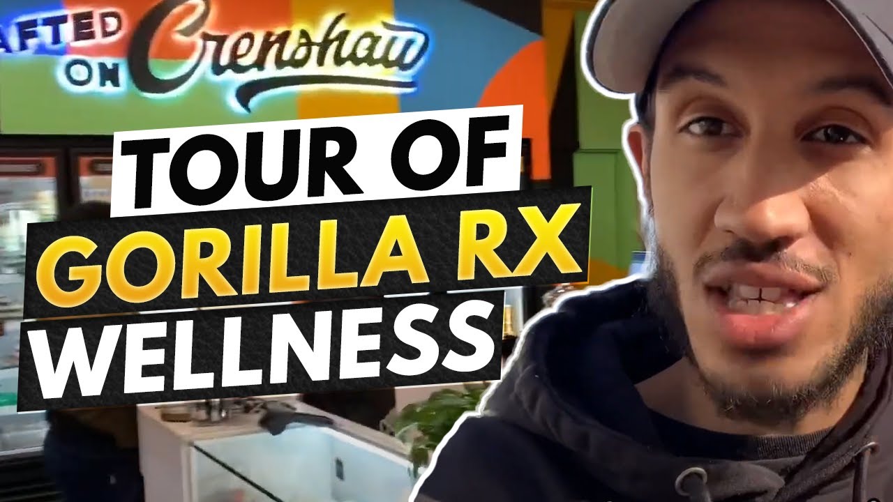 Tour of Gorilla Rx Wellness 🌿 | First Black Woman-Owned Dispensary in Crenshaw (LA)