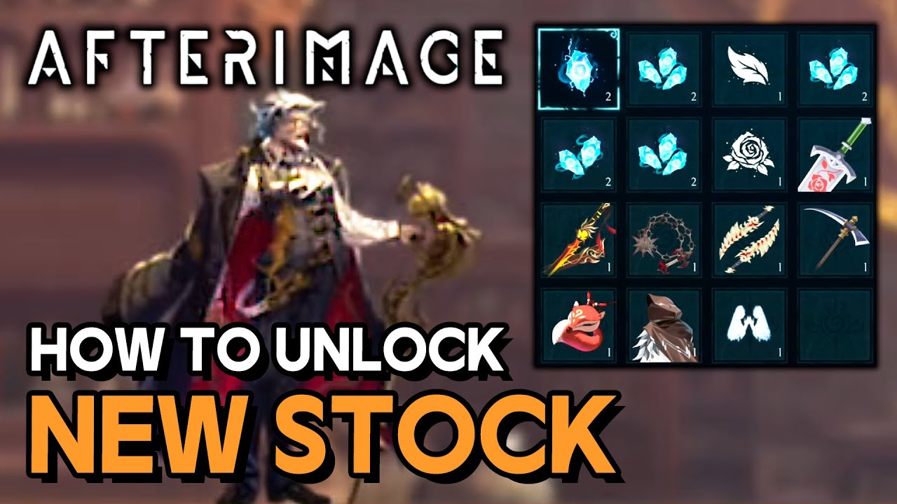Afterimage - How To Unlock New Stock In The Stanley's Store