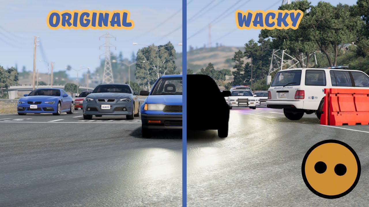 I Escape the Cops with WACKY Covet Mods in BeamNG!