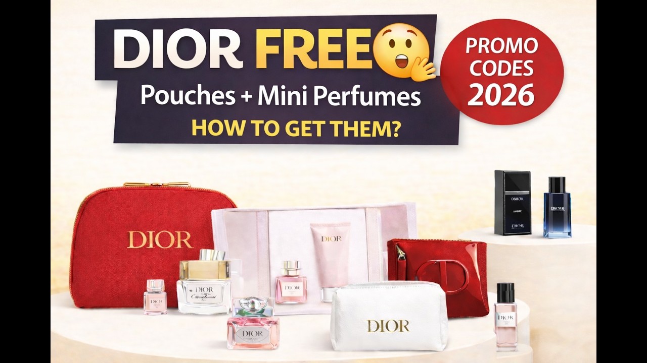Don&rsquo;t Order from Dior Before Watching This 😱 | Free Dior Pouches & Miniatures (2026 Codes)