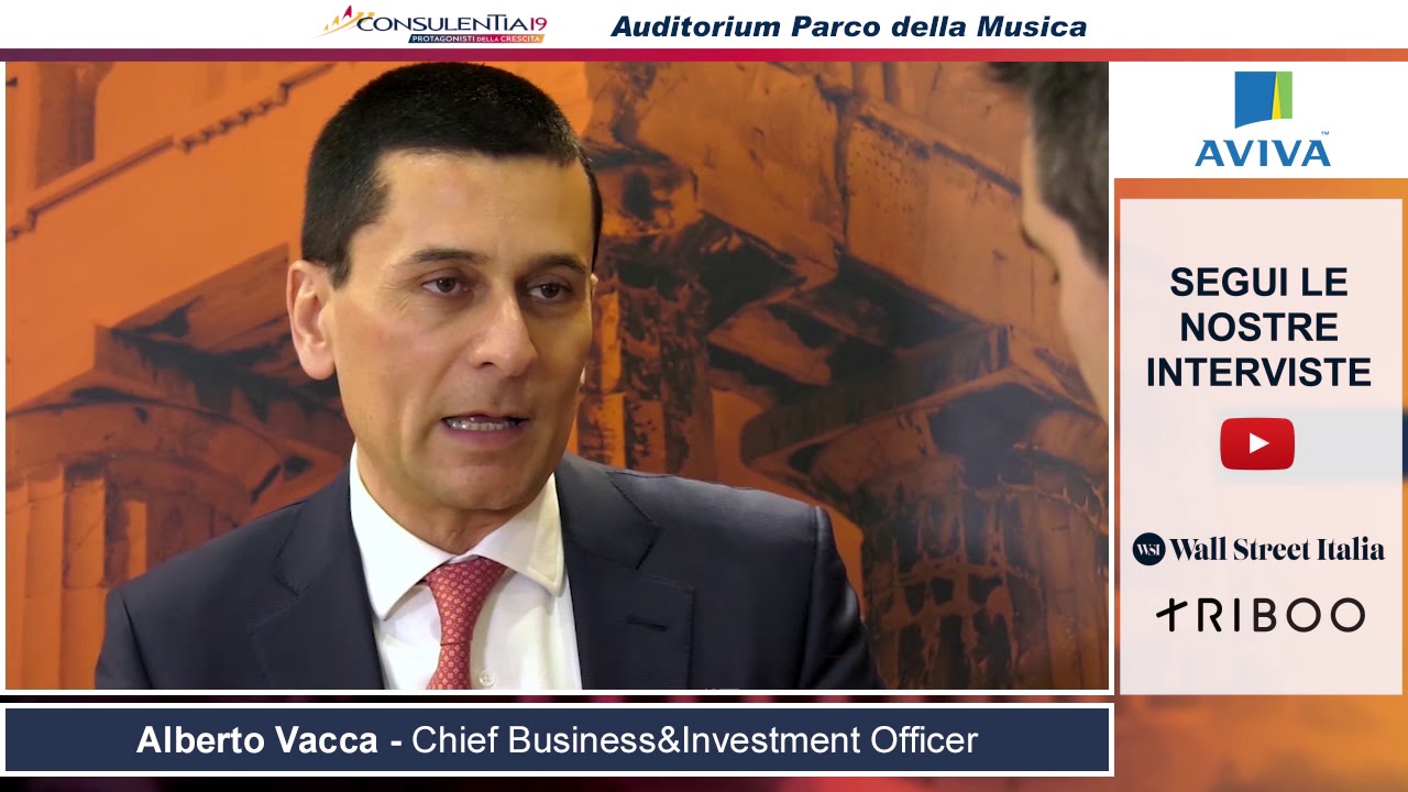 Consulentia 2019: Alberto Vacca - Chief Business&Investment Officer Aviva