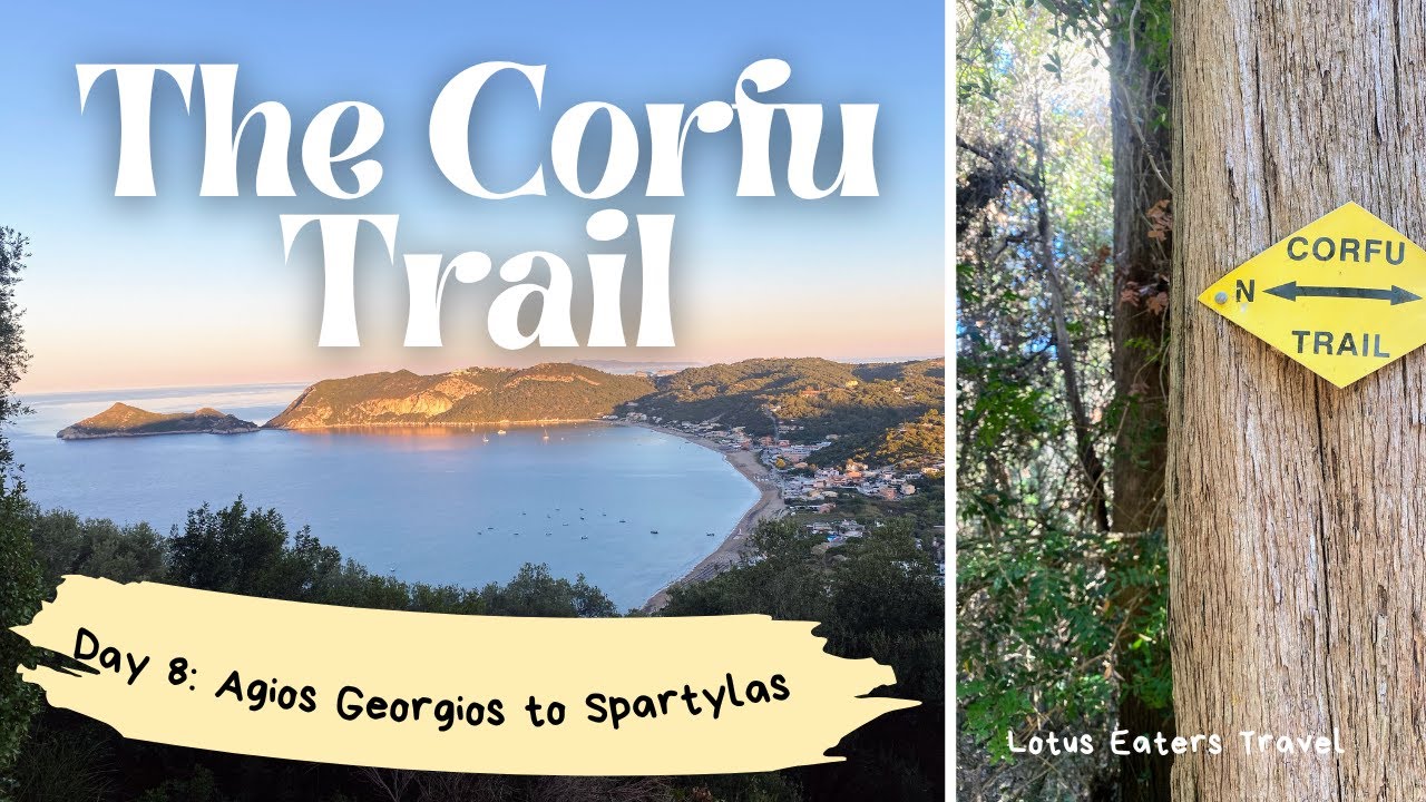 The Corfu Trail | Day Eight | Agios Georgios Pagon to Spartylas