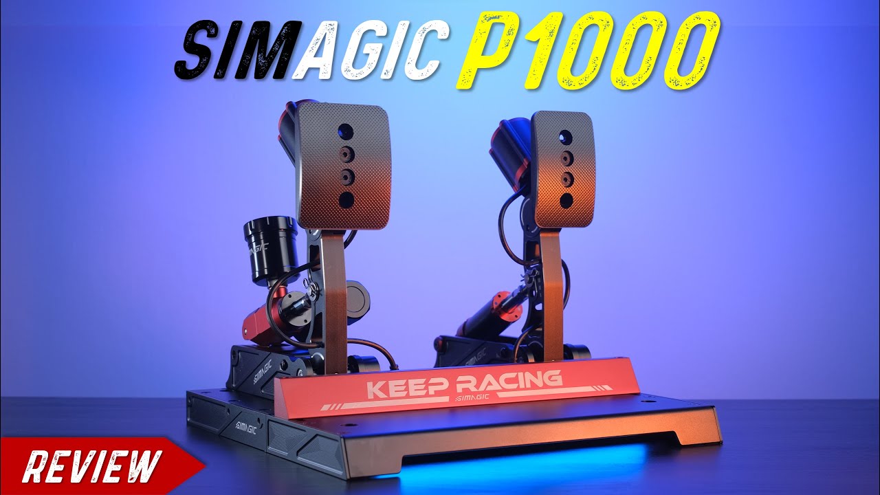 Simagic P1000-F | Standard + Hydraulic + Haptic Reactors | Recensione Completa