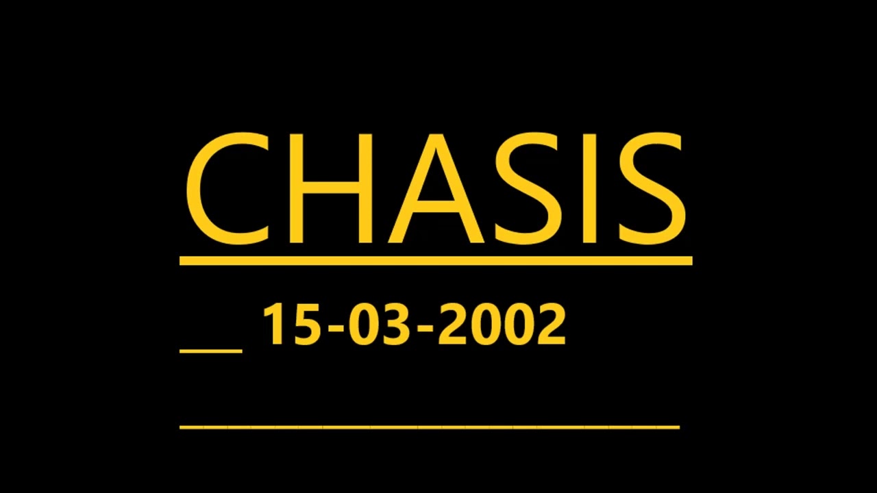 CHASIS 15 - 03 - 2002