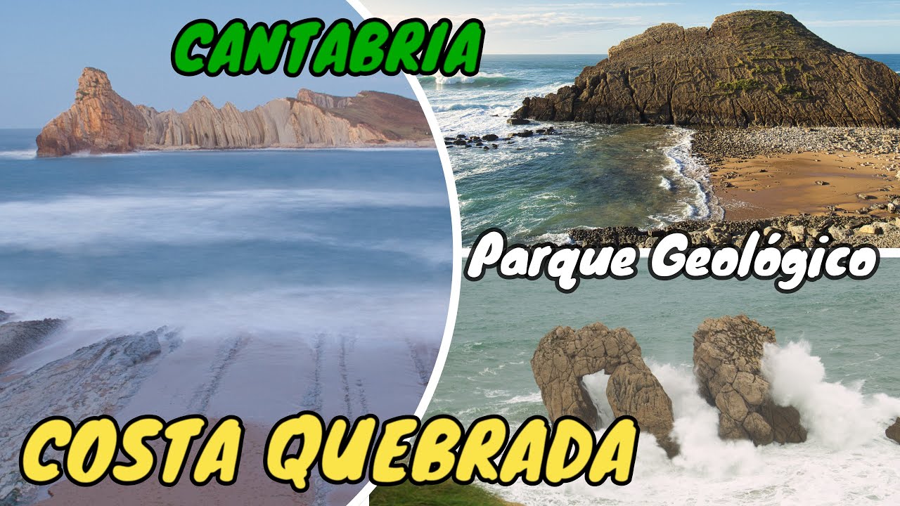 LA COSTA QUEBRADA - Espectacular el Parque Geológico!!! - CANTABRIA 4K