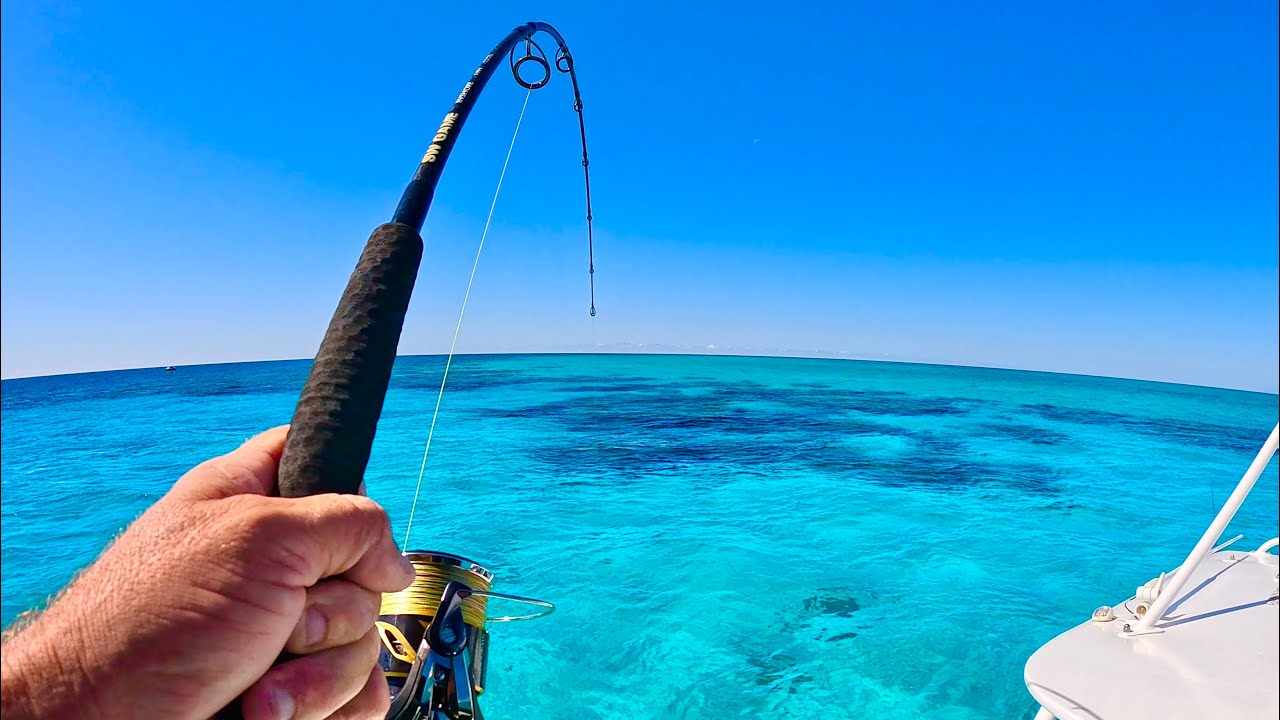 Fishing Crystal Waters In Paradise!