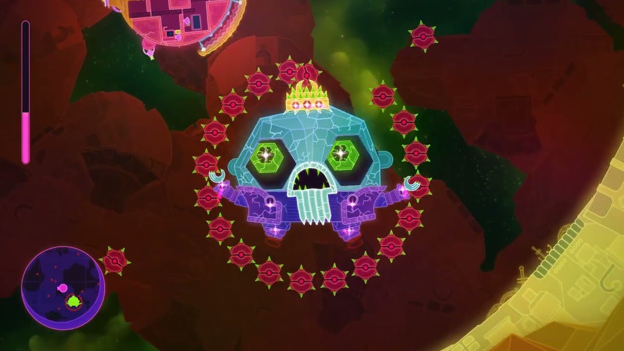 Lovers in a dangerous spacetime - 2 player co op - final boss fight and ending