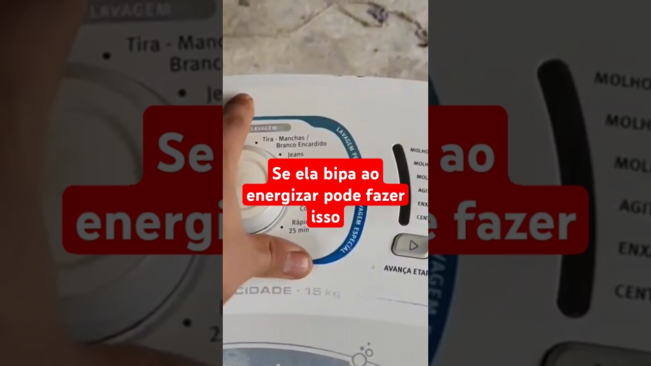 Teste para saber se foi a placa interface que queimou -Maquina ELECTROLUX n&atilde;o liga #maquinadelavar