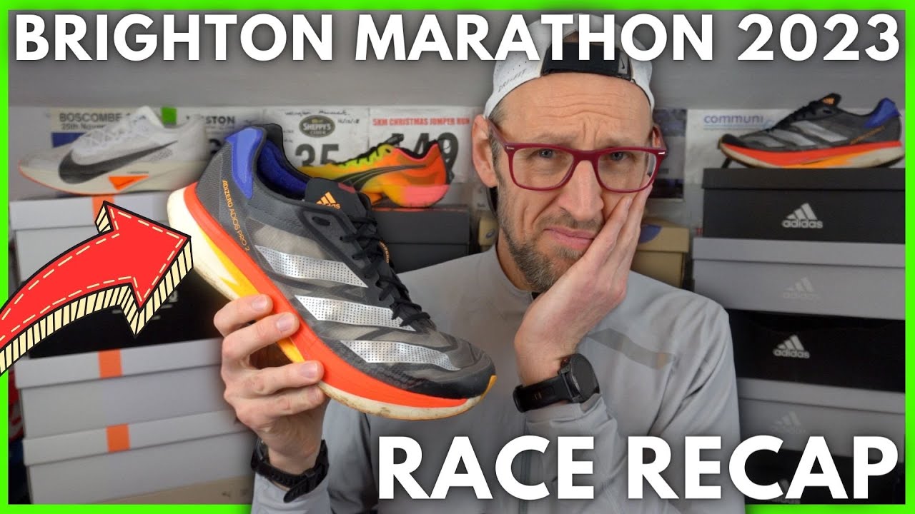 BRIGHTON MARATHON 2023 RACE RECAP - DNF! - EDDBUD - RUNNING SHOE SELECTION and PERFORMANCE ANALYSIS