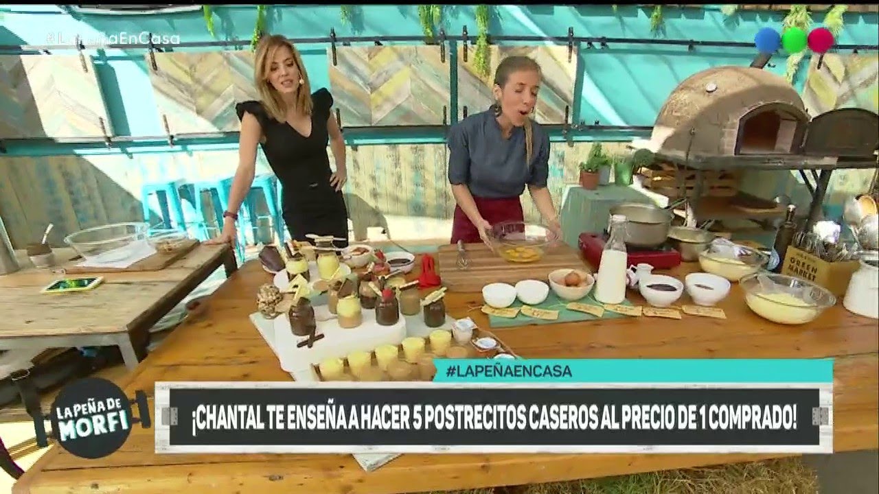 Postrecitos caseros con Chantal - La Peña de morfi
