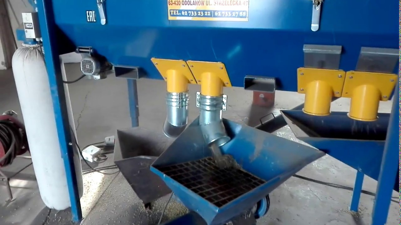 Wialnia-czyszczarka bębnowa. Dozamech