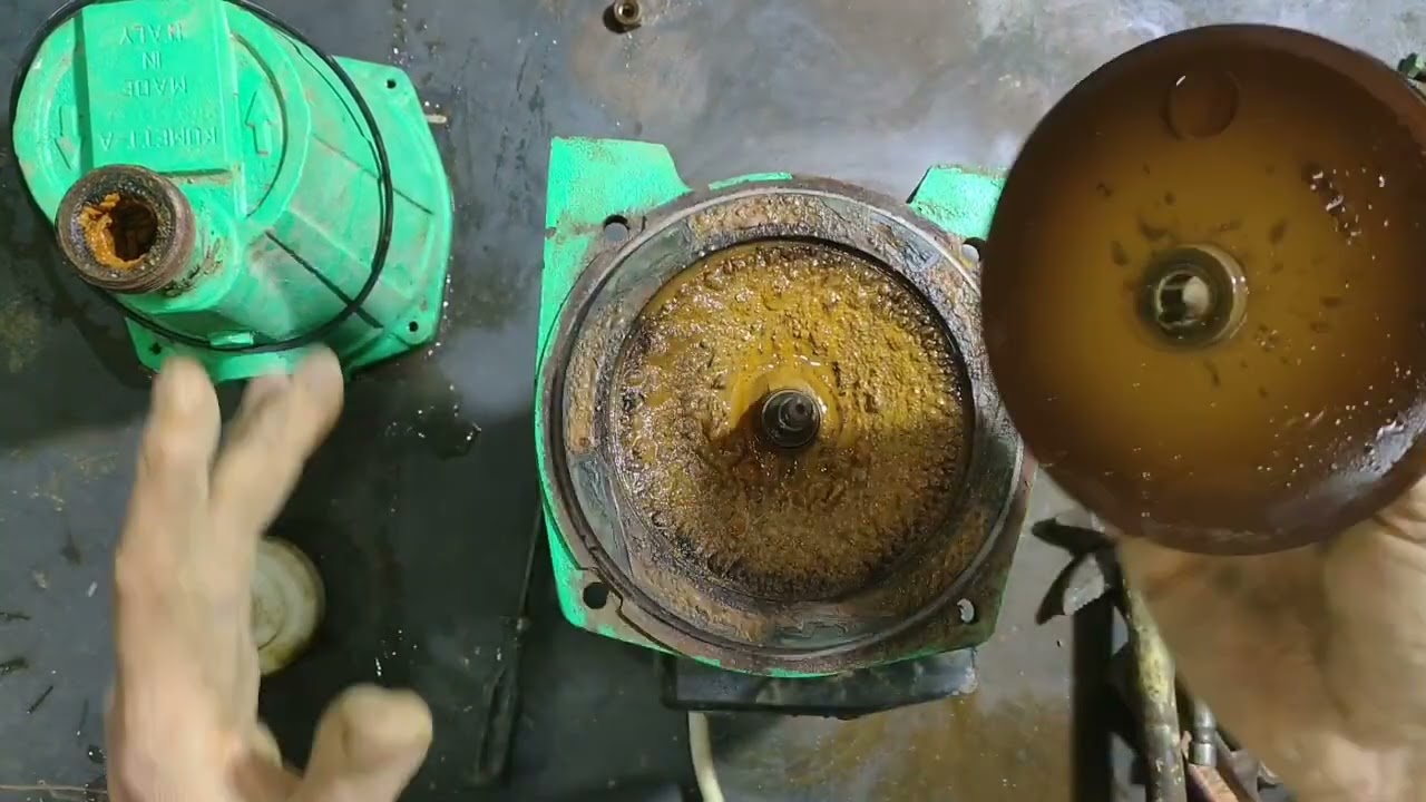 موتور المياه مبيرفعش ميه صوته عالي بيسخن بيزن اتعلم تصلحه معانا بنفسك
