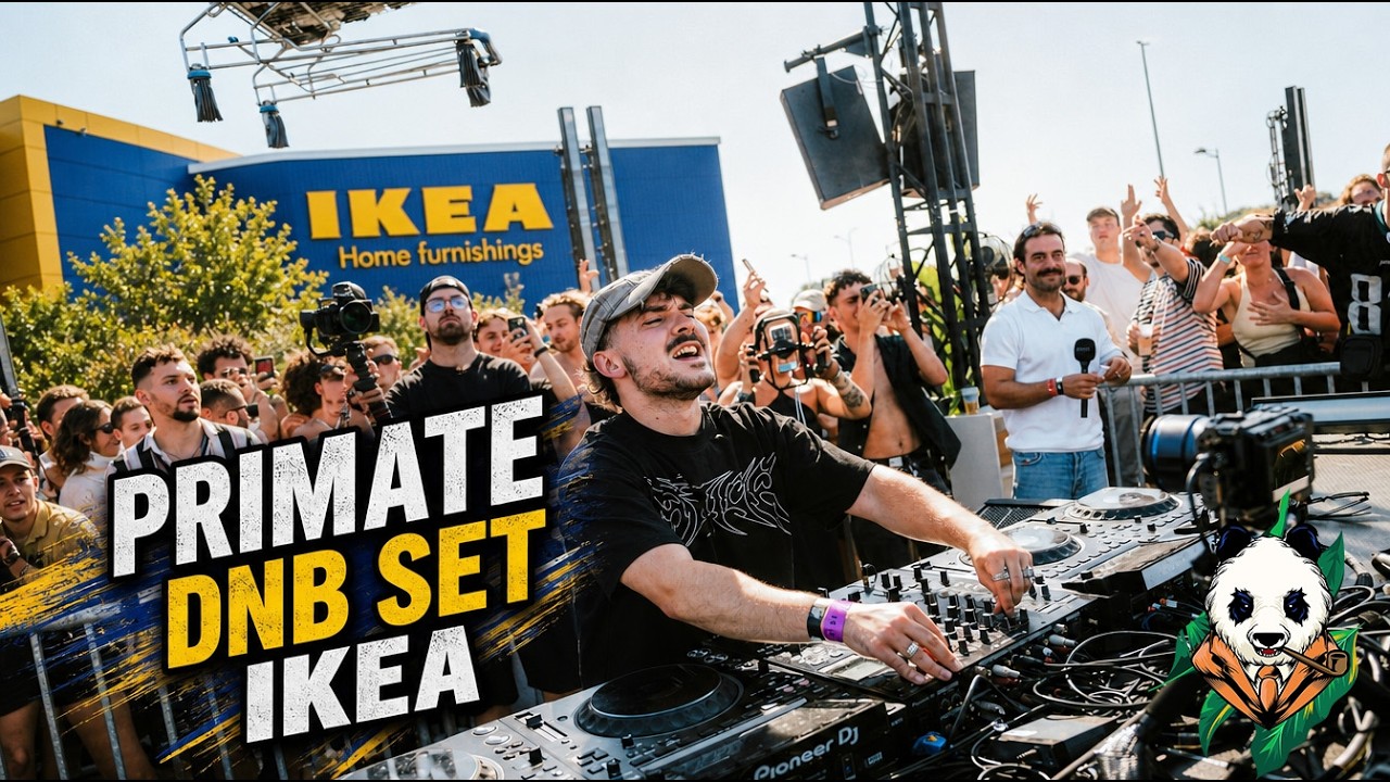 The Ikea Rave - Primate | Live DJ set | JumpUp DnB