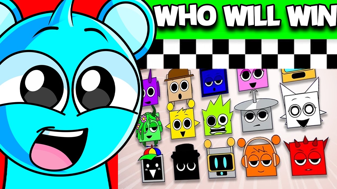 Sprunki Square Race: Chaos on the Track!