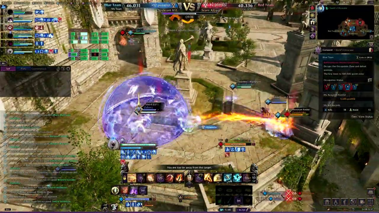 14.3k BG Glad Demonstration - Throne and Liberty Battlegrounds PvP - 亖AvA亖