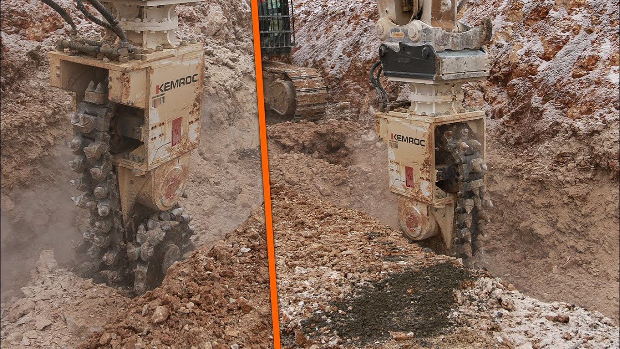 EK 140 - Digging pipe trenches