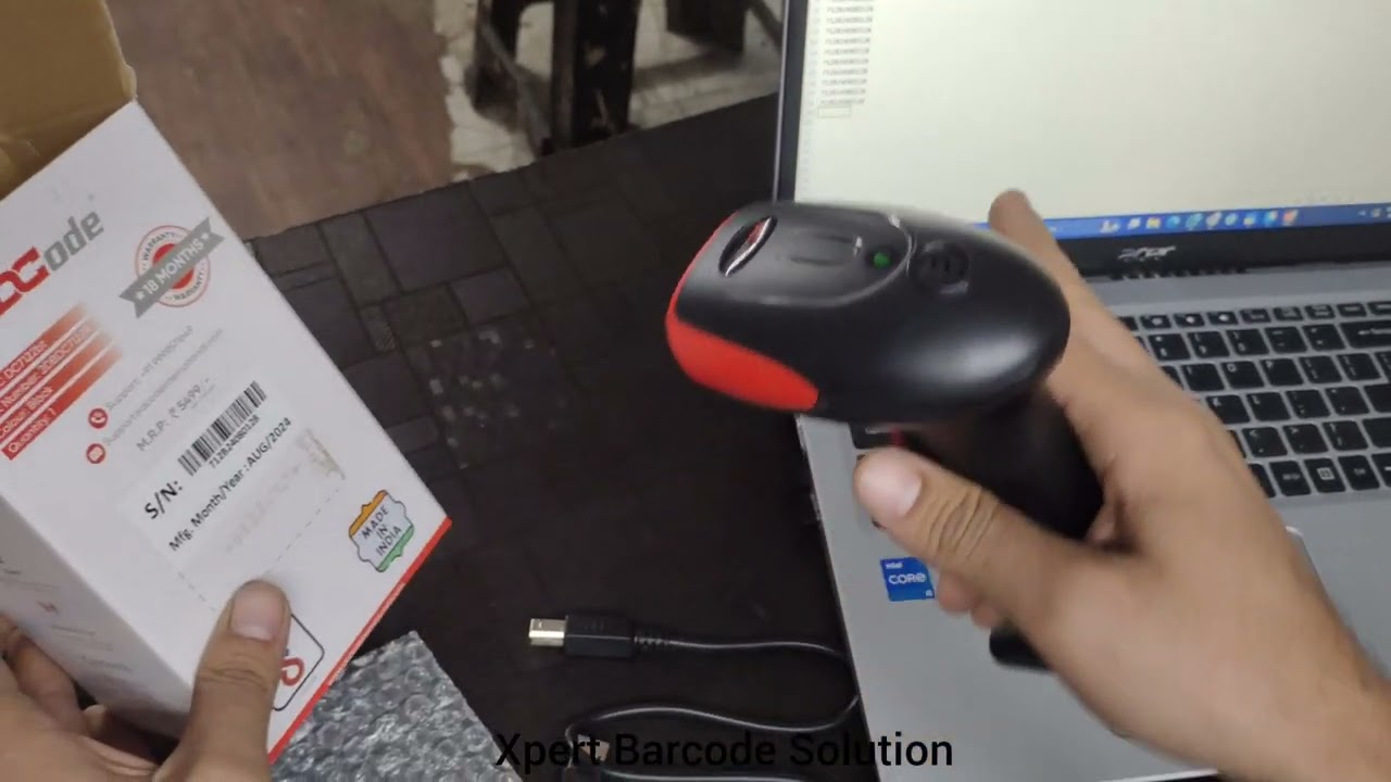 Dcode 2d wireless Bluetooth Barcode Scanner DC 7122Bt Made in India. #barcodescanner