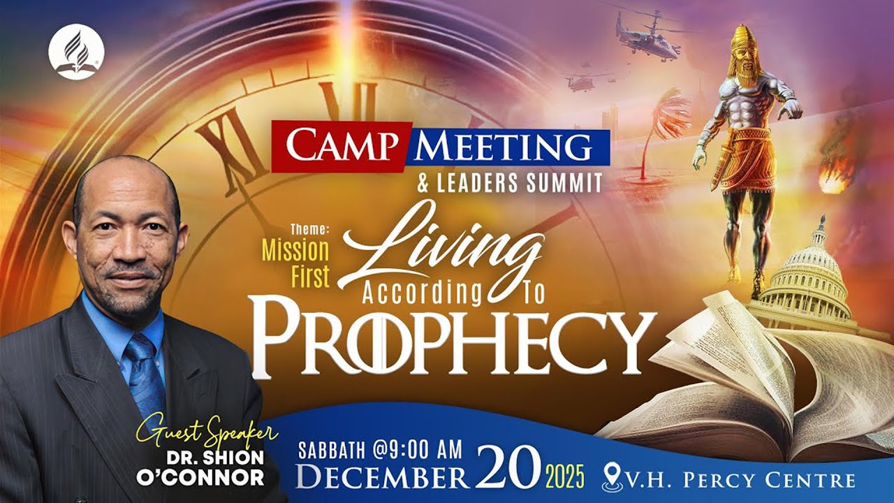 Shortwood SDA |  EJC Camp Meeting | Dr Shion O'Connor | Sabbath Afternoon Dec 20