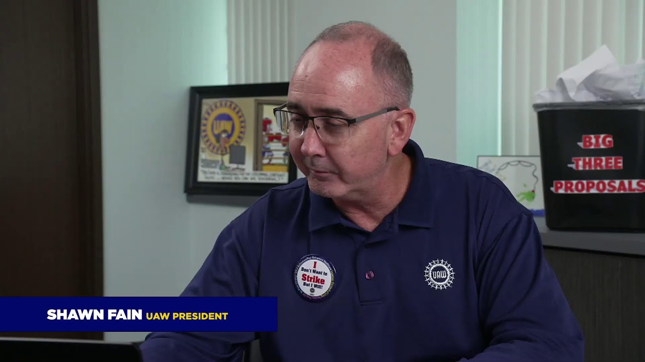 UAW President Shawn Fain Livestream Update 9/8/23