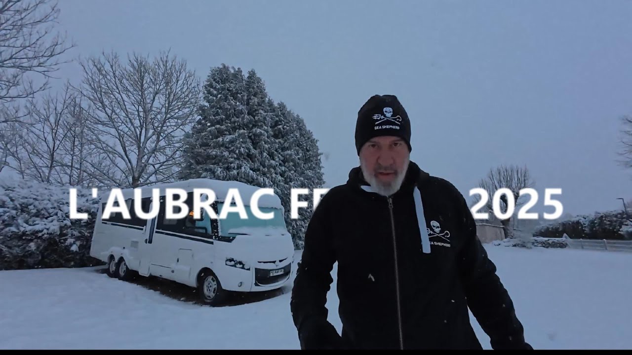 Camping car en Aubrac