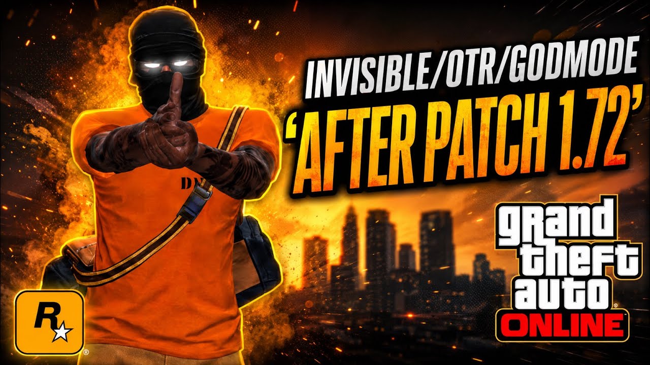 *PATCHED* Facility God Mode (Invisible/OTR/No Cops) | Gta 5 Online 1.72 | PS5,PS4,Xbox