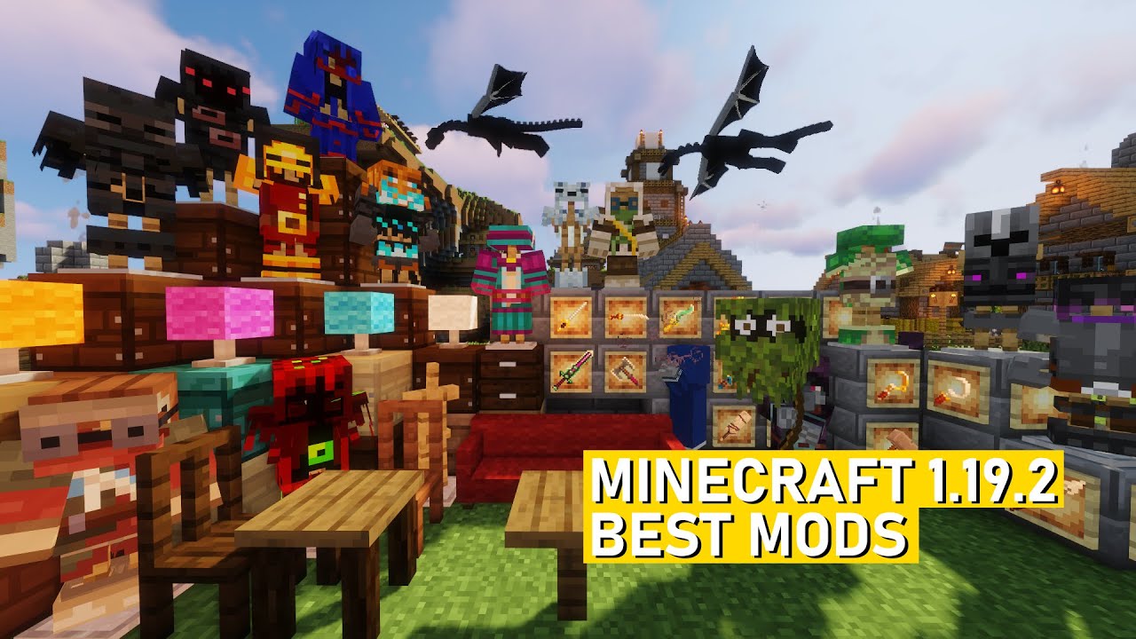 20 Minecraft 1.19.2 MODS | Best Minecraft Mods in 1.19 | New Mods in 1.19 | TOP 20 MODS 1.19