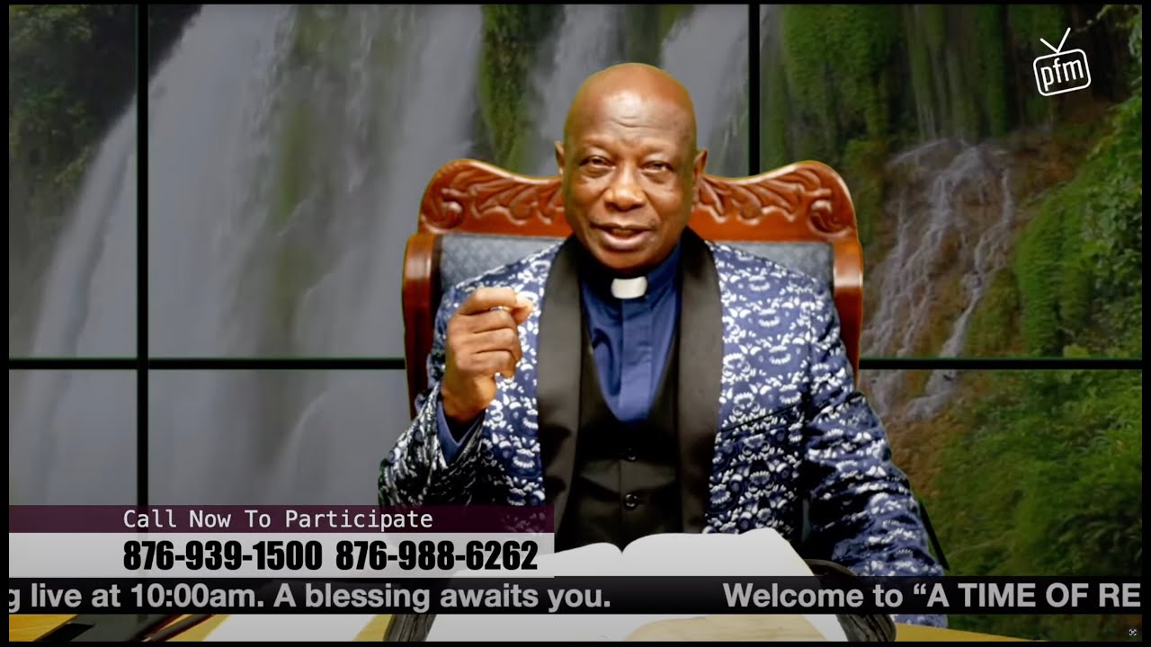 The Atonement Of Christ | Bishop Dr. Delford Davis | A Time Of Refreshing | December 06, 2024