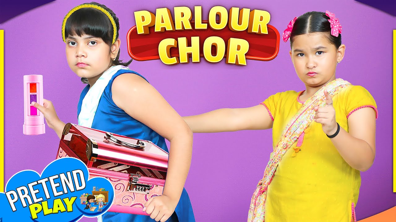 PIHU Ka MAKEUP Hua CHORI | Kids Pretend Play Beauty Parlour | Moral Stories | ToyStars