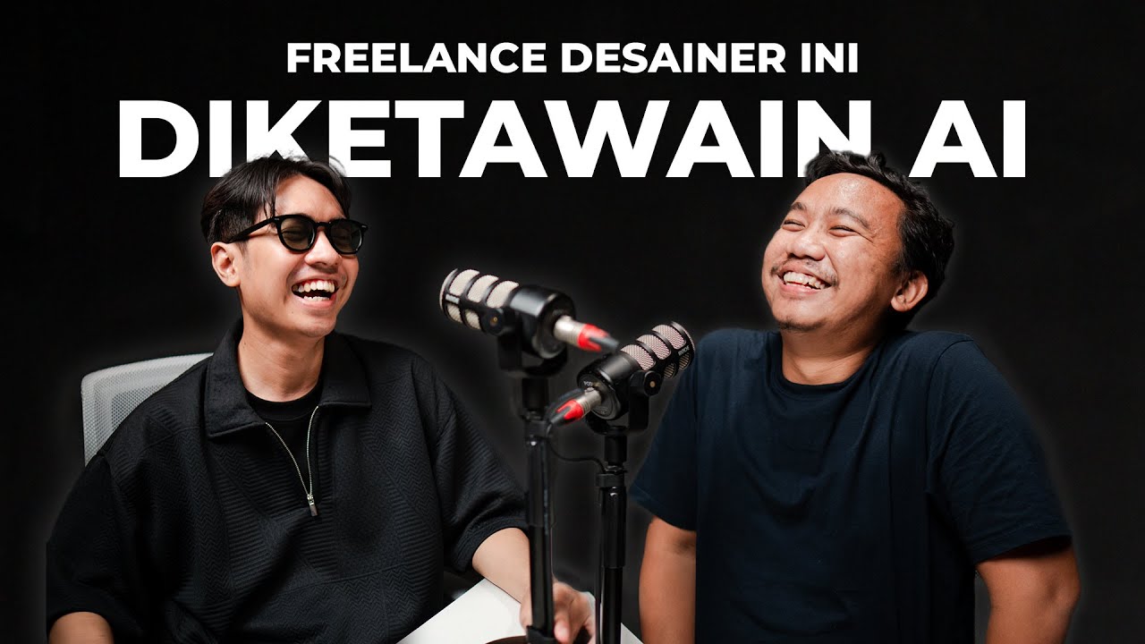 Desainer Freelance vs AI - Ancaman atau Peluang? | Podcastnya Danu