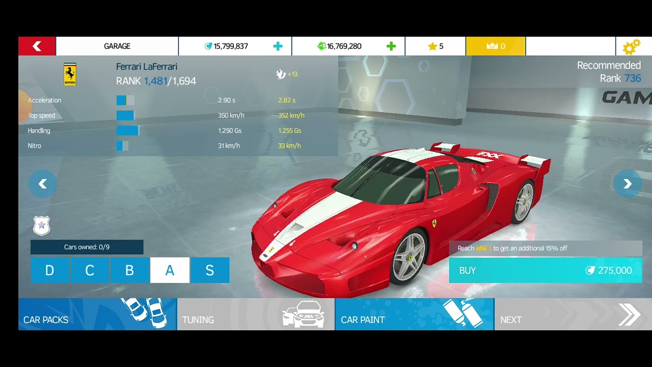 Asphalt Nitro mod apk v1.8.0a