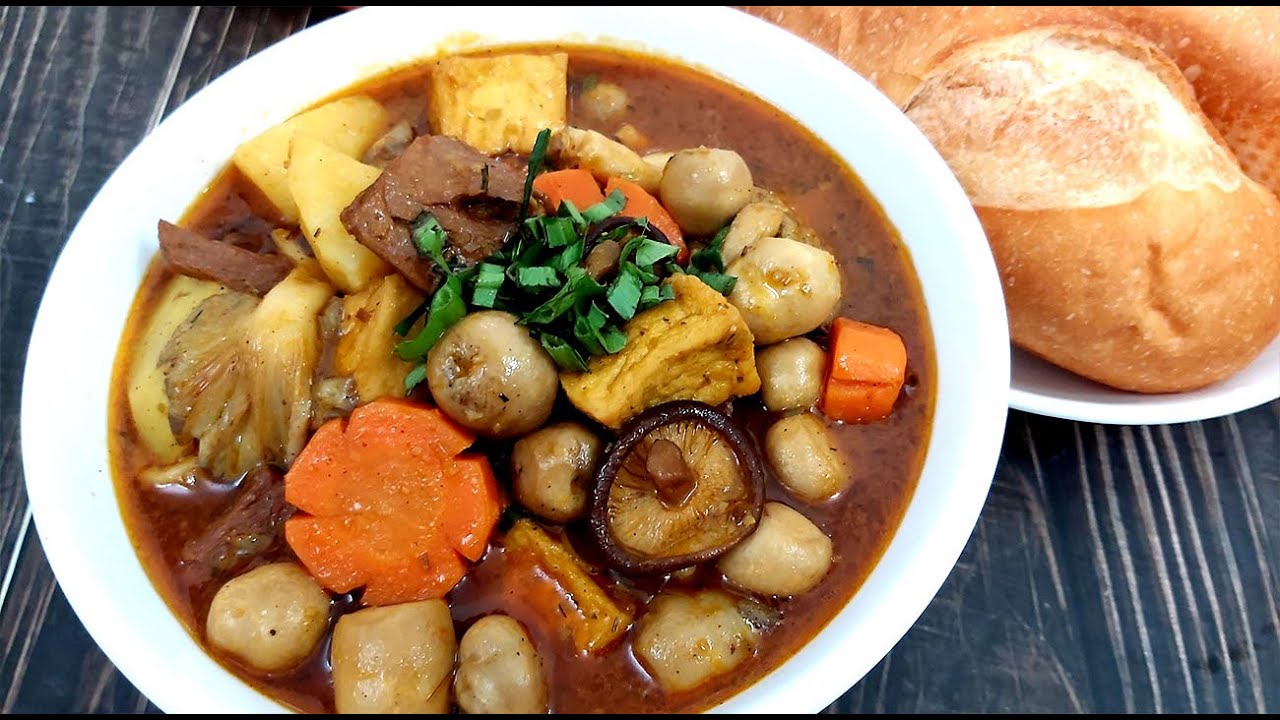 Món ăn Chay dễ làm l Cách làm món Bò Kho Chay siêu ngon tại nhà của Hồng Thanh Food