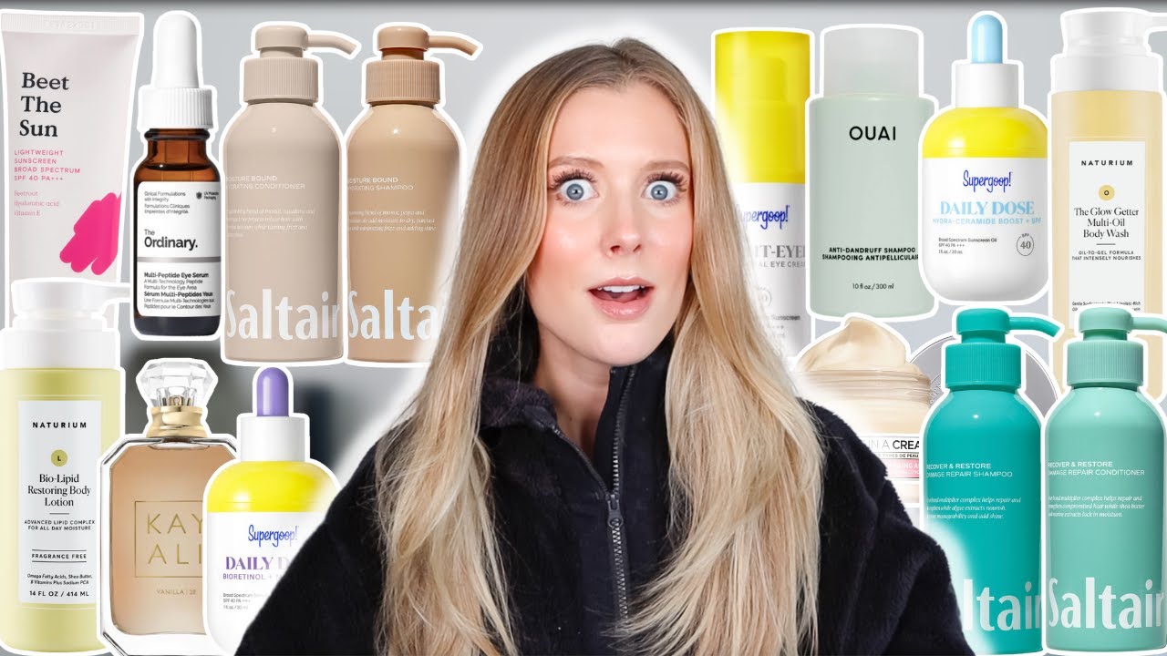 I Tried New / Viral Beauty Products So You Don't Have To! Saltair, Naturium, Kayali & More