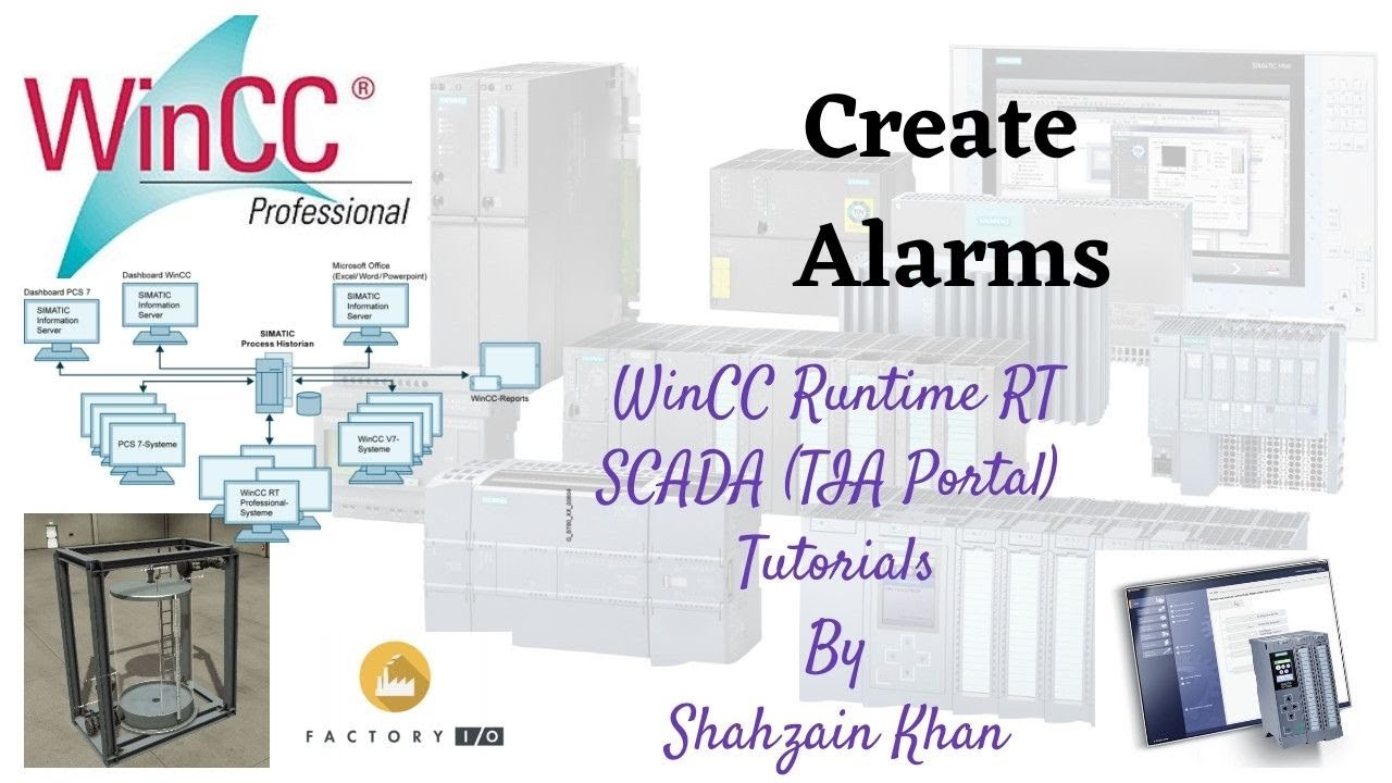 WINCC RT SCADA — Учебник 14 — Создание сигналов тревоги