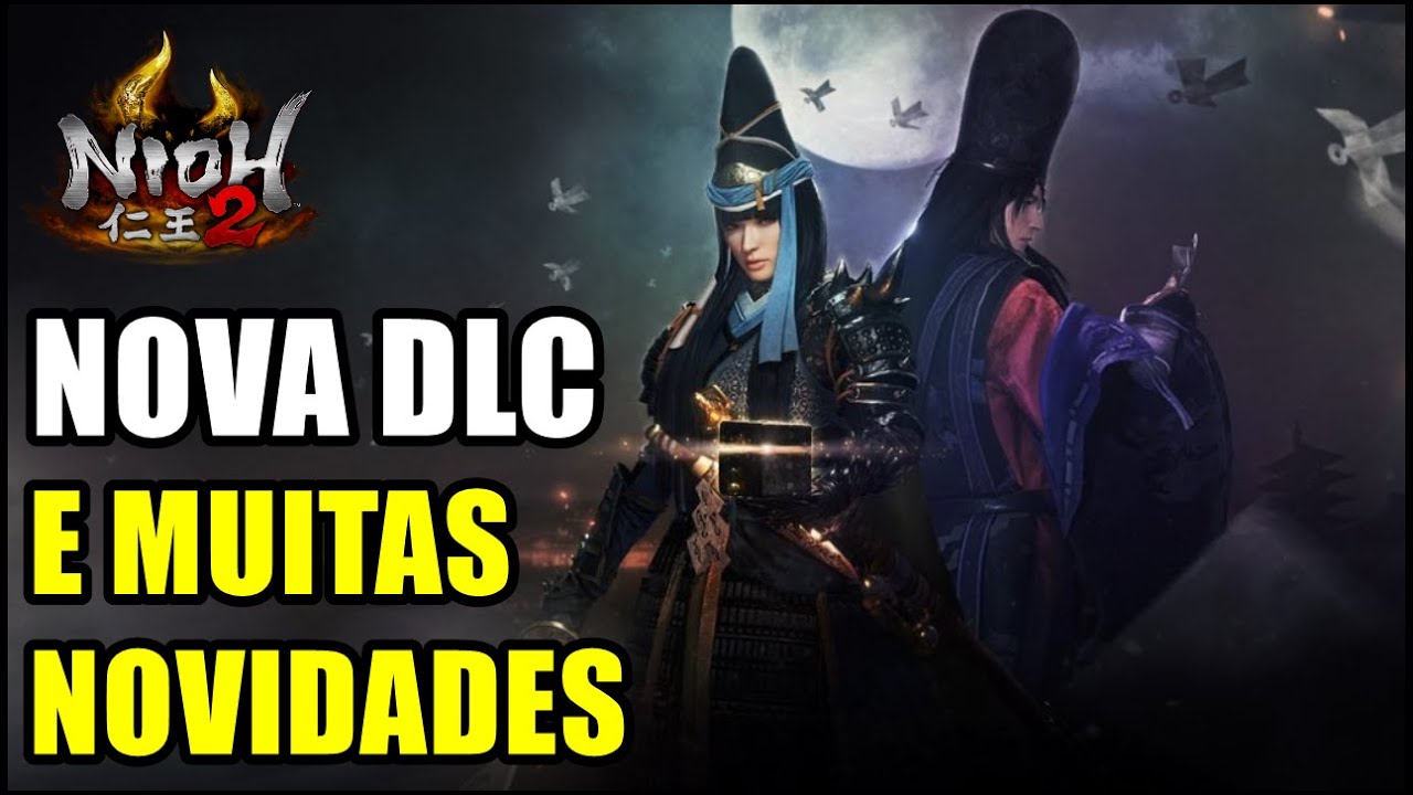 Nioh 2: Atualização 1.17 e Segunda DLC. HAYABUSA voltou, novas graças, equipamentos etereos e mais.