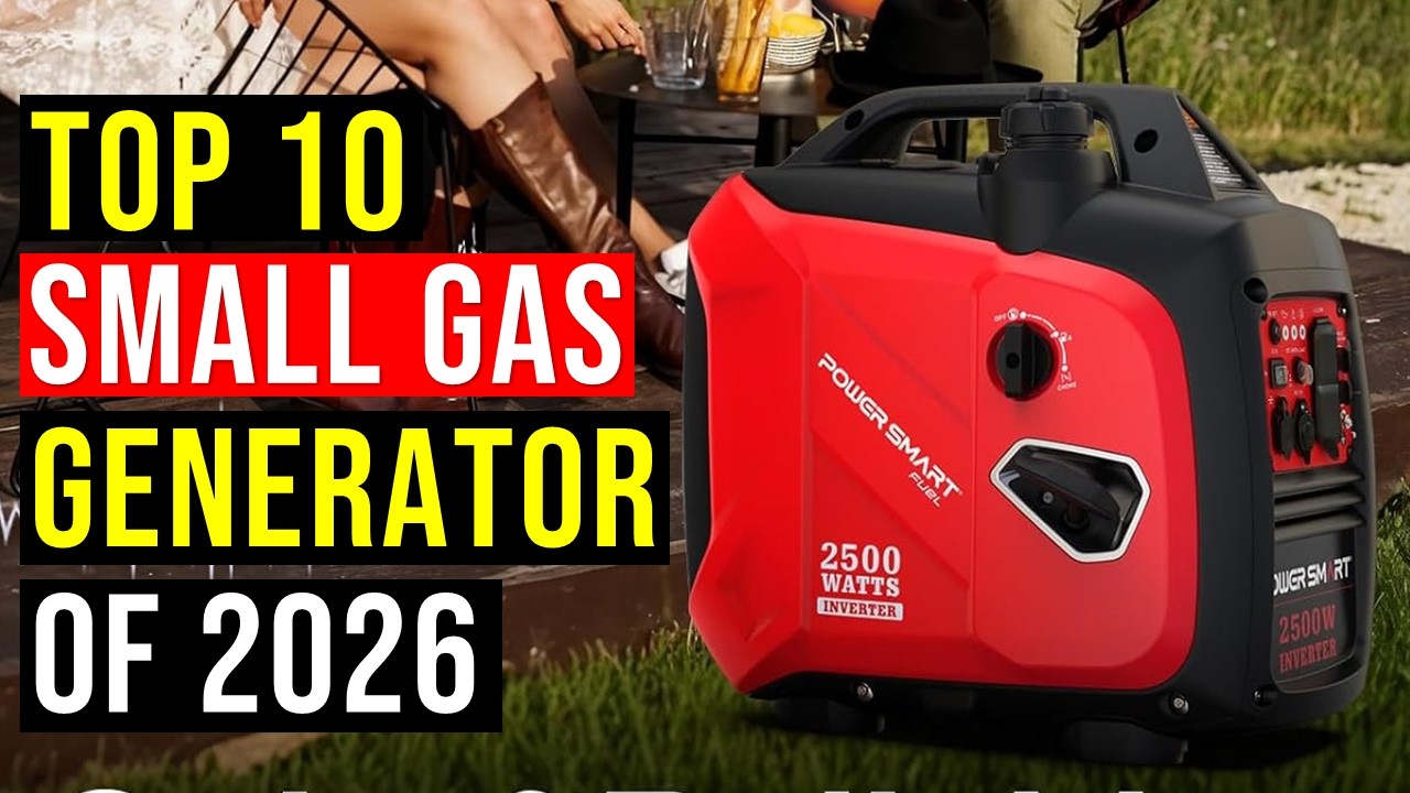✅The Best Small Gas Generator Of 2026- Top: 10 Best Small Gas Generator (Reviews)