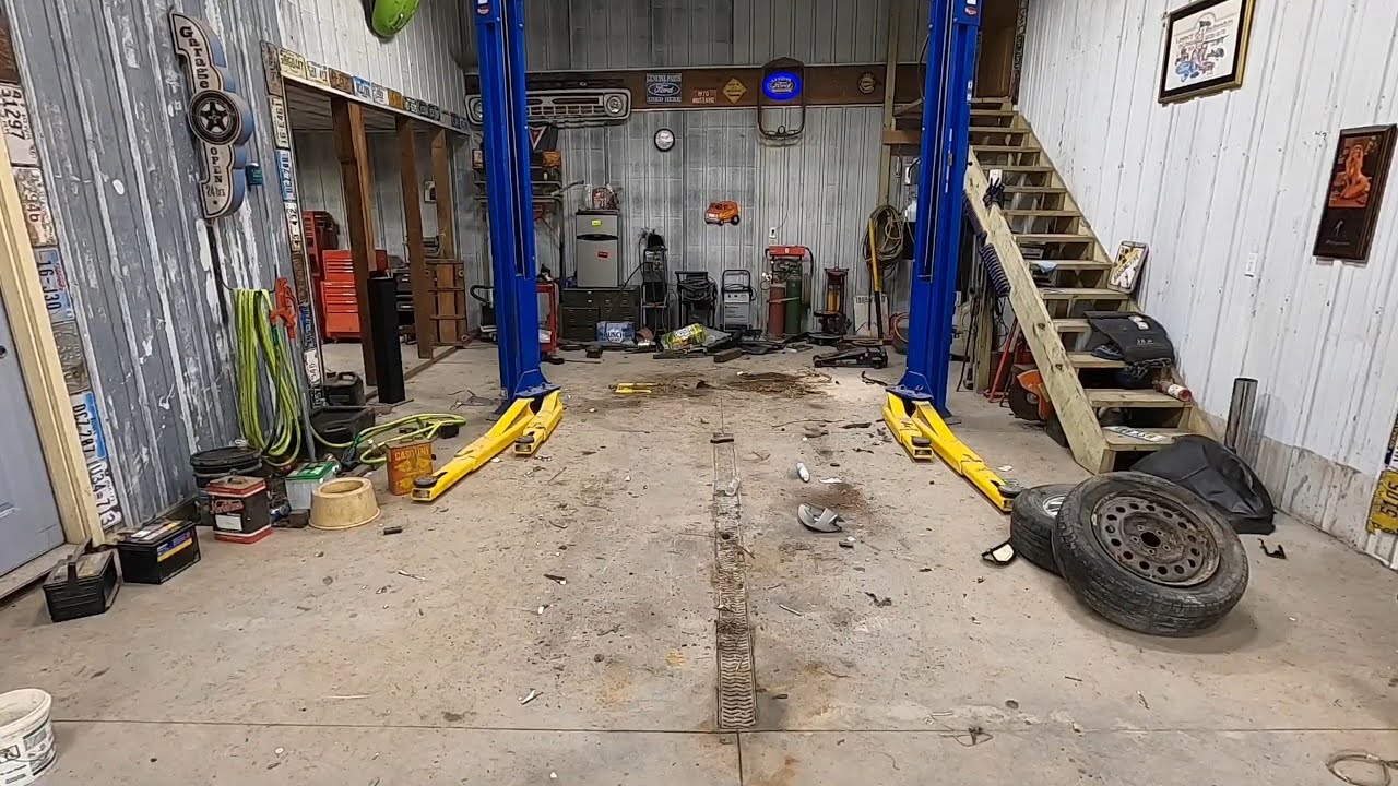 Shop Cleaning Time Lapse