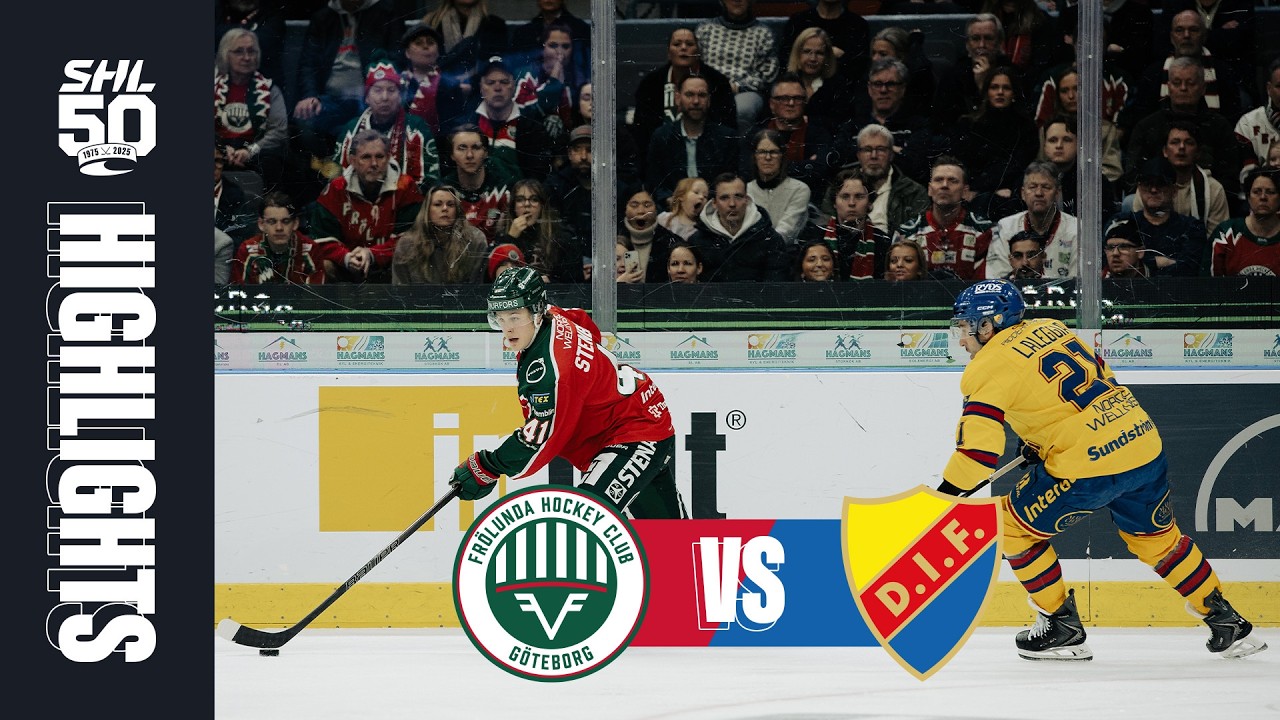 Frölunda vs Djurgården | 12 mars 2026 | Highlights