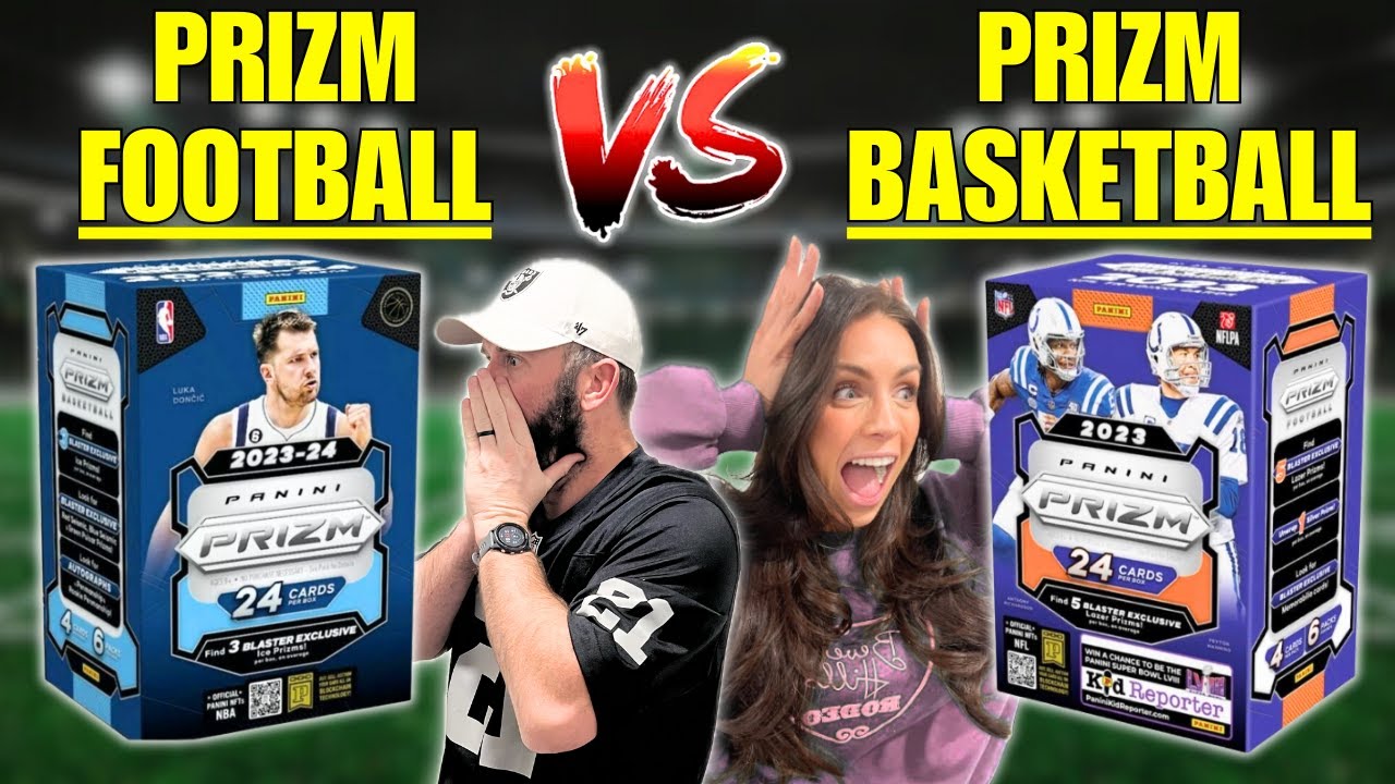 2023 PRIZM FOOTBALL VS 2023 PRIZM BASKETBALL BLASTER BOX