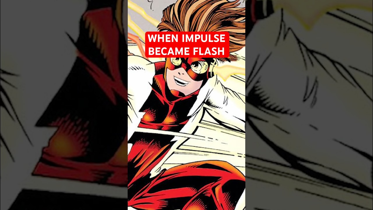 Всем ужасно не понравилось, когда Impulse превратился во Flash! #flash #impulse #shorts