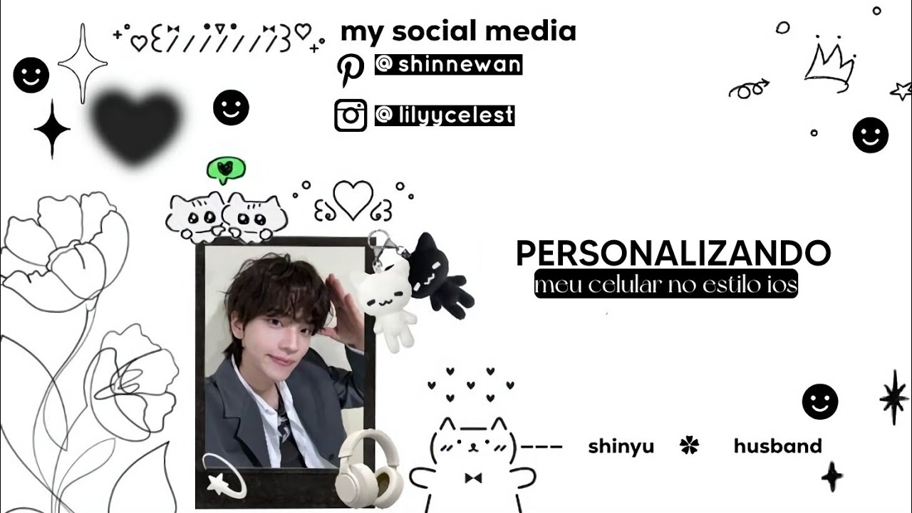 ✿⠀· personalizando meu celular no estilo ios ( samsung a55 5g ) 𓂅