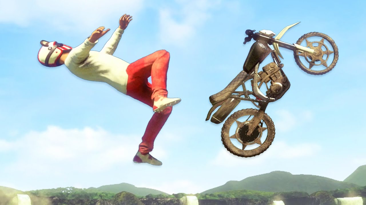Trials Rising: Катапультирование Рэгдоллов и Аварии - Серия 2