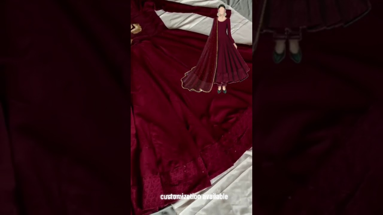 Custom Made 3PC Raw Silk Dress | Luxury Handcrafted Outfit | Zanposh Creations