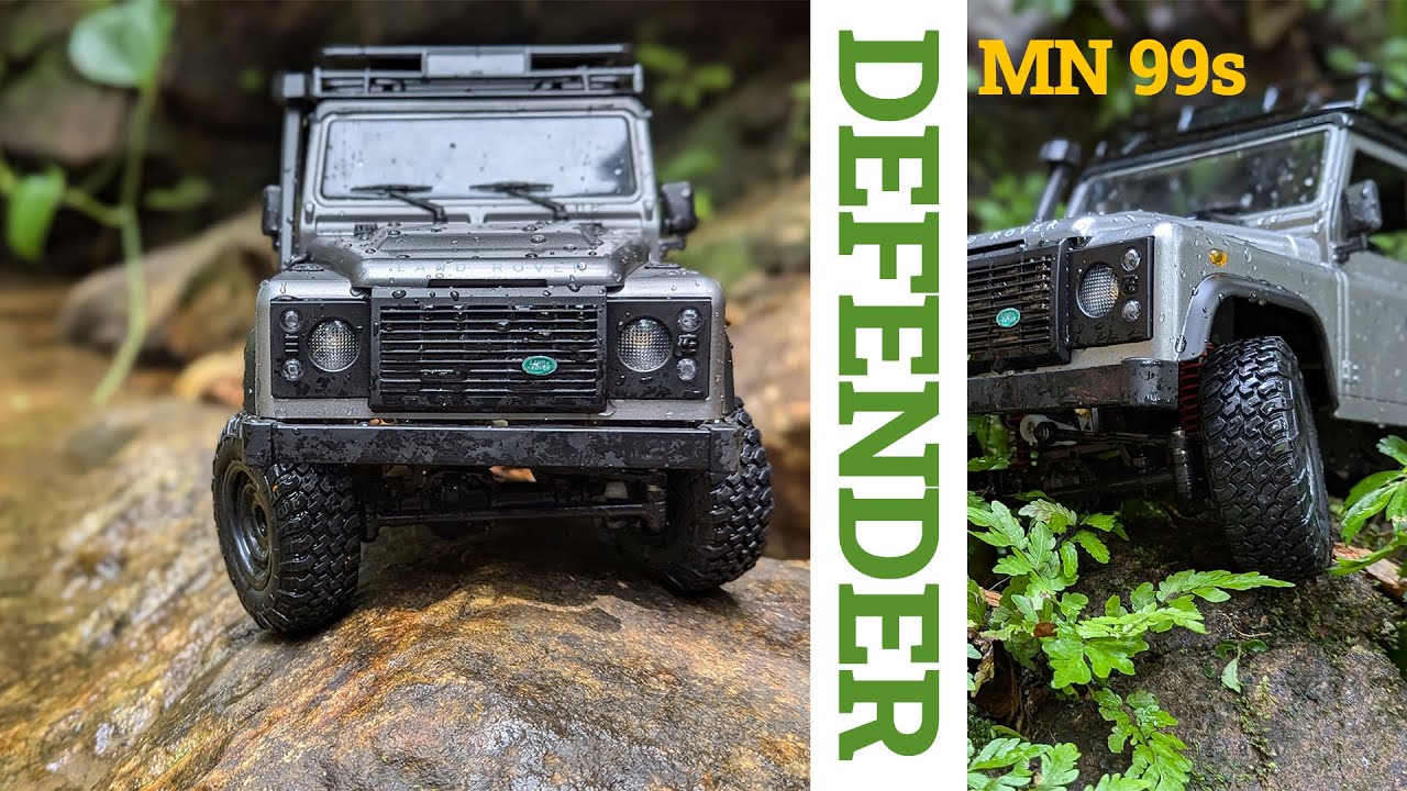 MN99s Defender Crawling With water