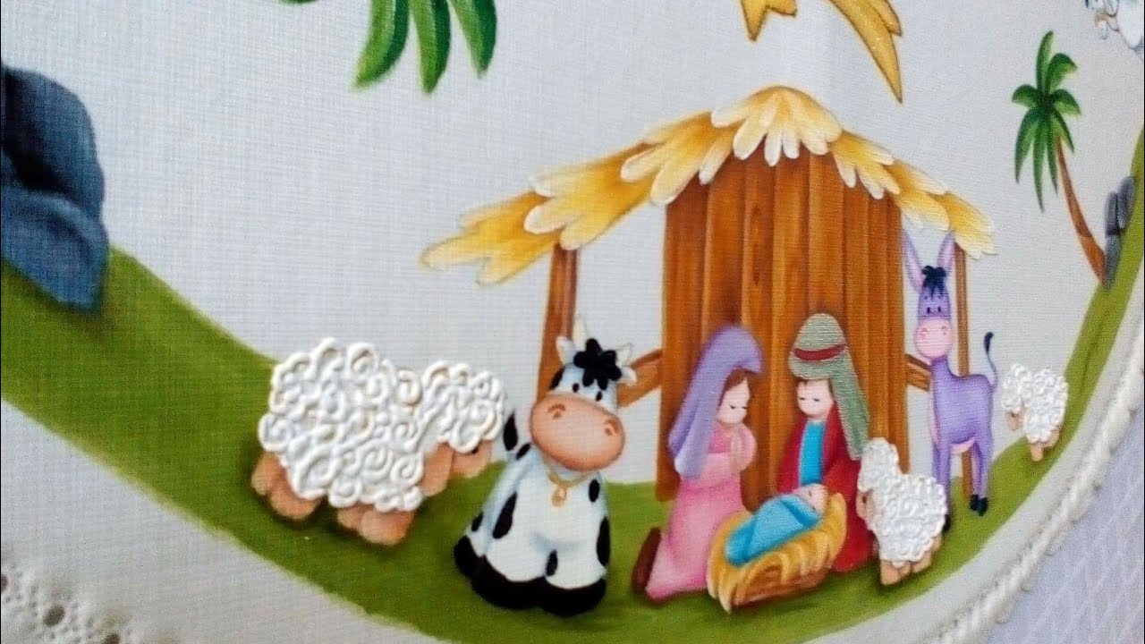 Manualidades Para Navidad Pintura En Tela