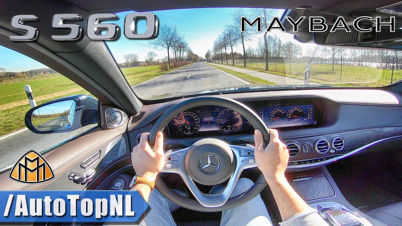 2019 MERCEDES MAYBACH S CLASS S560 4.0 V8 BiTurbo POV Test Drive by AutoTopNL